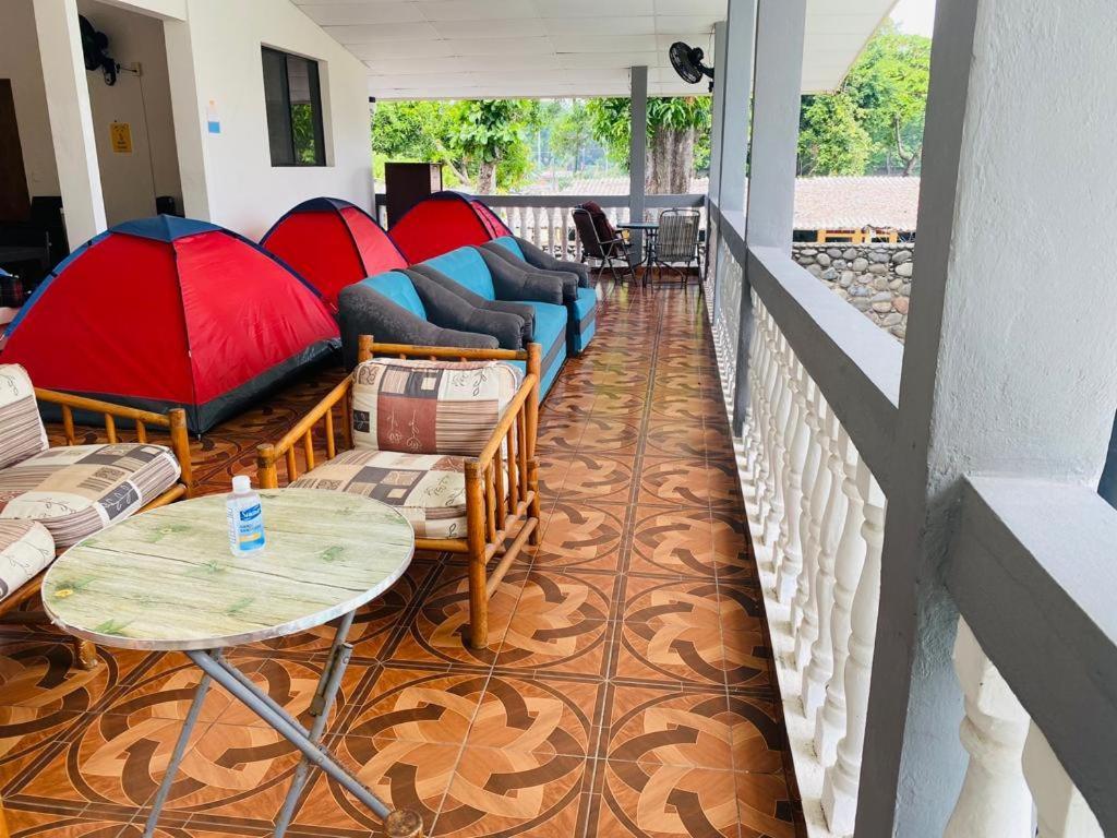 La Casona Sv Hostal La Libertad Buitenkant foto